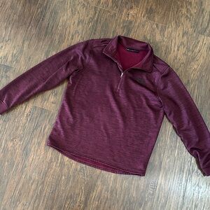 Under Armour Men's Burgundy Zip-Up Sweater